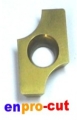 Konkavradiusschneidplatten